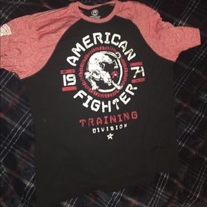 American fighter shirt